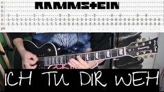 Rammstein - Ich tu dir weh |Guitar Cover| |Tab| Resimi