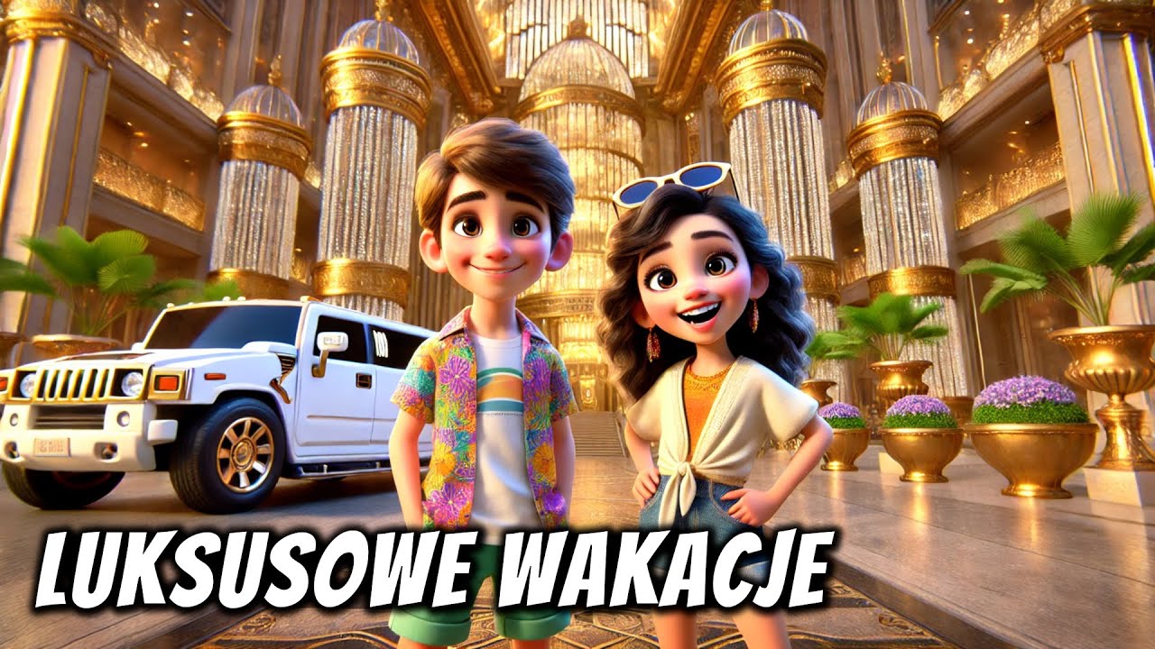 🌴✈️ Luksusowe wakacje Blanki i Olka - Bajka do słuchania na dobranoc 🎧