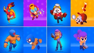 Brawl Stars Brawlers VS Squad Busters Characters Animation