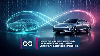 Advanced Feedback Units with Embedded Steering Torque Sensor and Selectable Brake Feel - SPS 2026