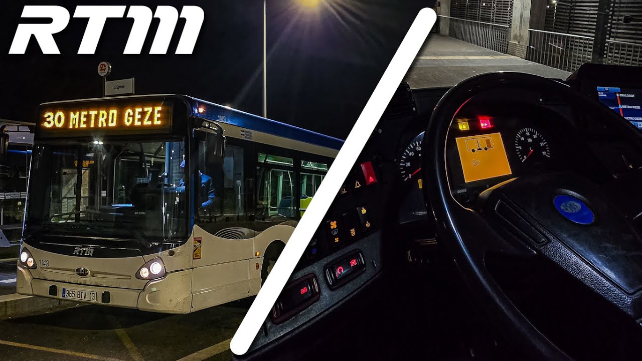 [RTM] Cab ride ligne 30 direction La Savine