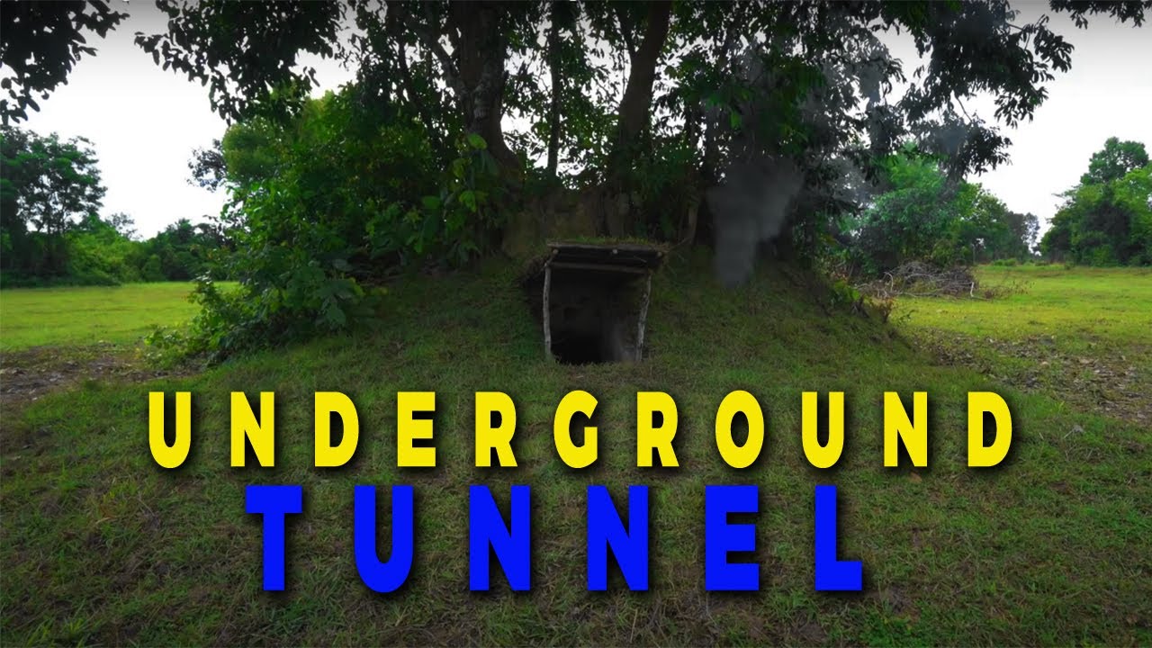 Girl Living Off Grid Built The Most Secret Underground Tunnel Shelter ...