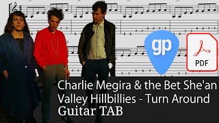 Charlie Megira & the Bet She'an Valley Hillbillies - Turn Around Guitar Tabs [TABS] screenshot 4
