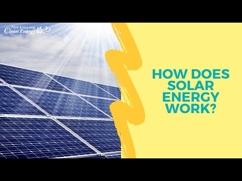 How Does Solar Energy Work? | New England Clean Energy Inc.