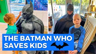 The Batman Who Rescues Children When They Need It Most - A Real-Life Hero