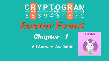 Cryptogram Easter Event Chapter 1 Answers | Complete Solution Guide