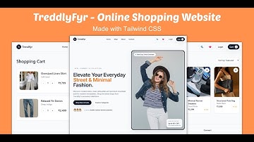 Trendifyr – Modern Fashion E-Commerce UI Template | Tailwind CSS | Full Source Code + Demo