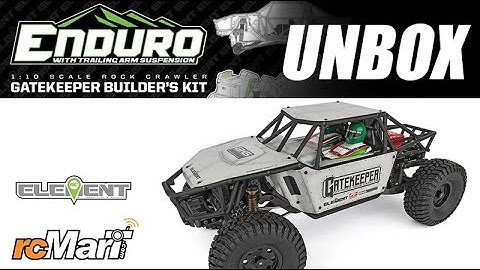 Element Enduro Gatekeeper 1/10 Rock Crawler Builders Kit 40110 Unbox!