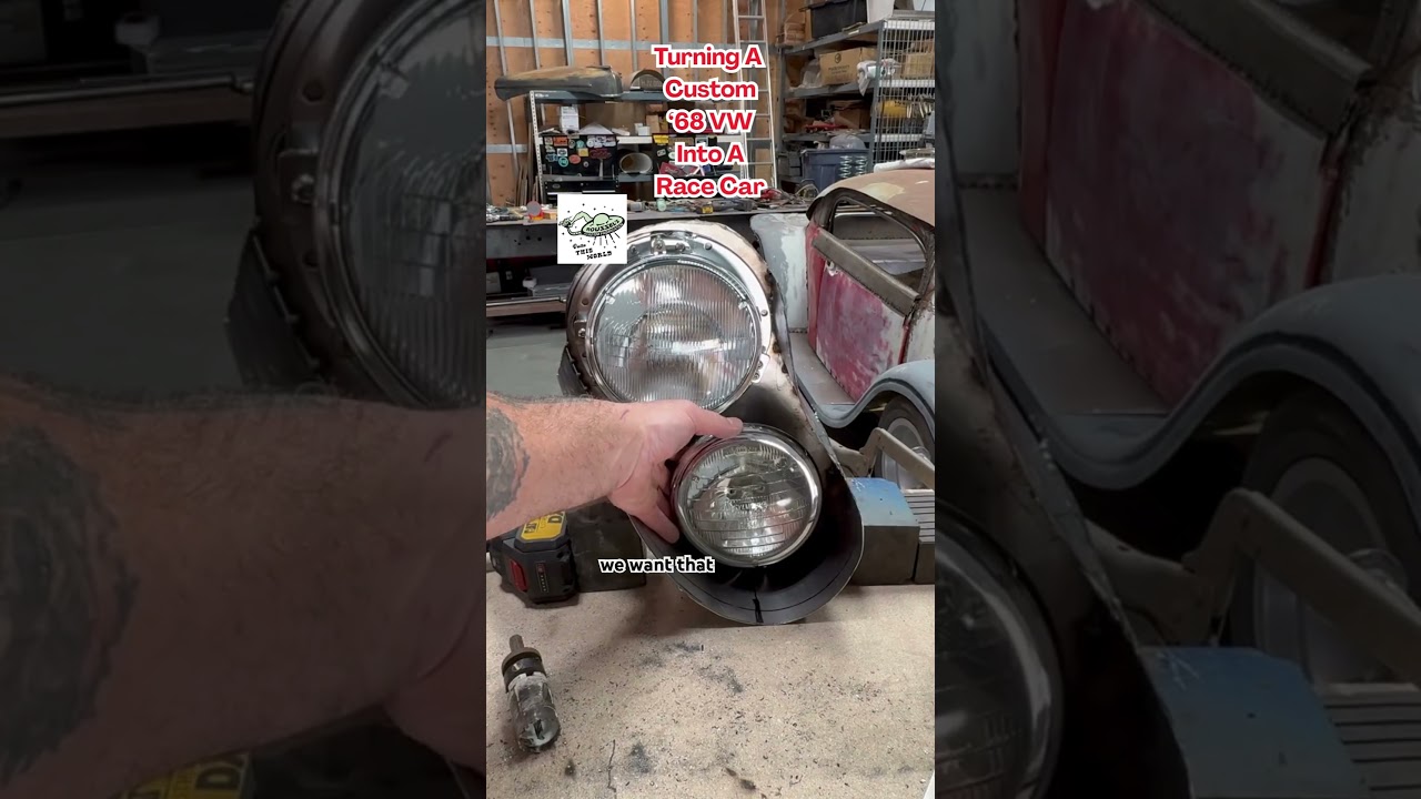 Race Car Headlights On A VW? 🤯🤠 