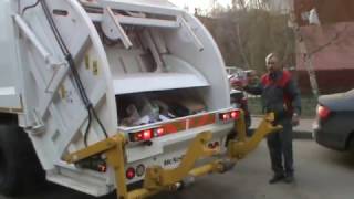 Тест-драйв мусоровоза McNeilus M-Pak на шасси КАМАЗ-43253