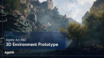 Agate Art R&D: 3D Environment Prototype