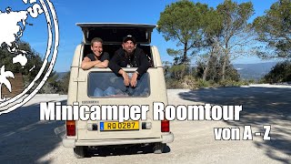 Minicamper Roomtour und ein Campingplatz in Roses Spanien - 23#3