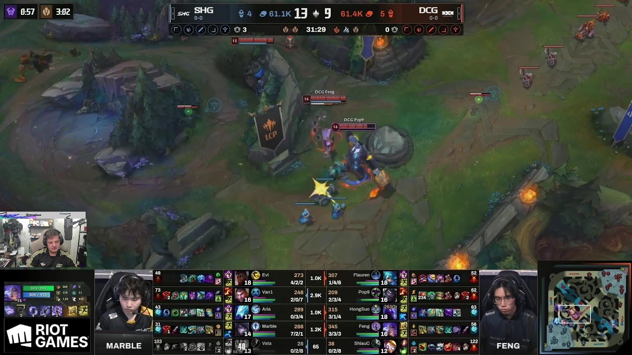 LPL AO VIVO - OMG vs LNG - COLA CMG