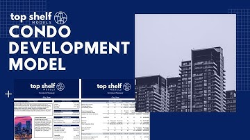 TSM Condo Development Excel Financial Model Video