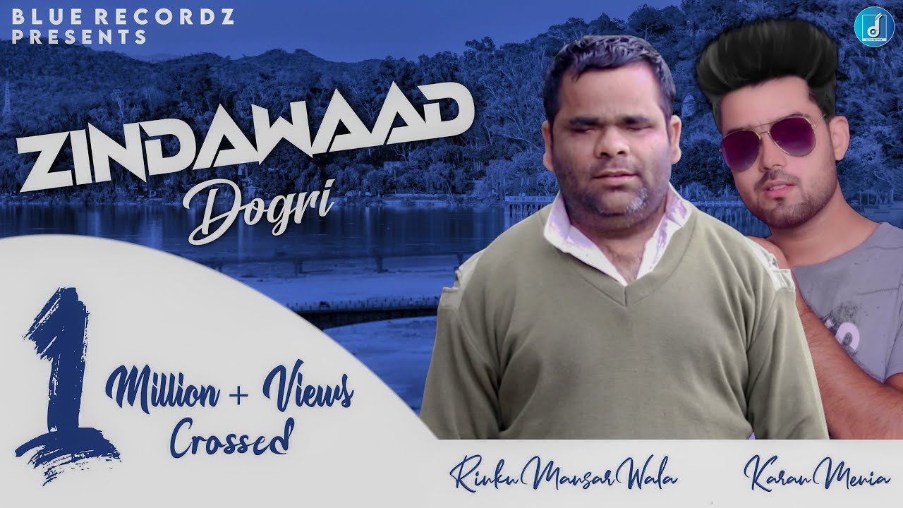 ZINDAWAAD DOGRI  RINKU MANSARWALA  BINNY JARHDWALA  New Latest Dogri Song 2021 Blue Recordz