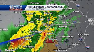 Tracking Severe Weather in Central Alabama