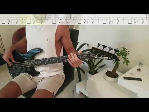 Bobby Hebb - Sunny Bass Cover With Tabs On Screen