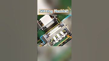 Look!High Speed Slip Differential Shaft Slitting Machine #slittingmachine #highspeed  #slittingline