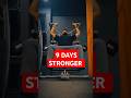 Day 9 More STRONGER 💪 #gym #viral #shorts