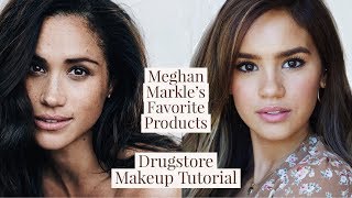 MEGHAN MARKLE MAKEUP TUTORIAL! DRUGSTORE DUPES FOR HER FAVES! | DACEY CASH