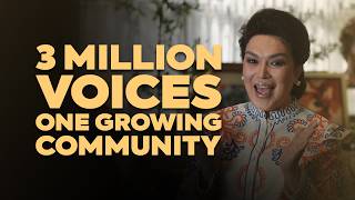 3 MILLION VOICES. ONE GROWING COMMUNITY.