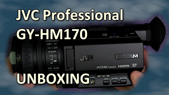 JVC GY-HM170 (GY-HM200) unboxing & first look