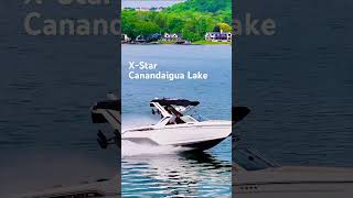 X-Star Cruising Down Canandaigua Lake
