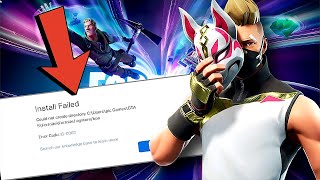 How to Fix Epic Games Error “IS-0003: Install Failed - Could not create directory”