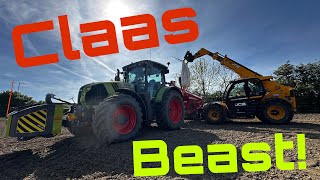 Playing With the New Claas Arion 660! Busy Farming! Tyre Problems! by Joe Seels 6,966 views 2 days ago 20 minutes