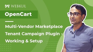 OpenCart Multi Vendor Campaign Plugin - Working & Setup