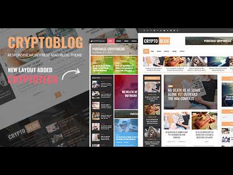 Cryptoblog - Responsive Mag/Blog WordPress Theme | Themeforest Website Templates and Themes