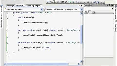 C# Lectures In Urdu - Combo Box