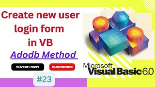 How to make new user form after login form in visual Basic || Visual Basic tutorial || Video-23