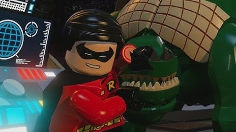 LEGO Batman 3: Beyond Gotham (Vita / 3DS) Walkthrough Chapter 4 - Watchtower Battle