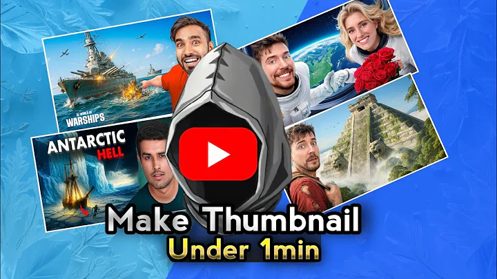 FREE AI से YouTube Thumbnail कैसे बनाएं (No Photoshop) 🔥 | Make Thumbnail under 1 Minutes 