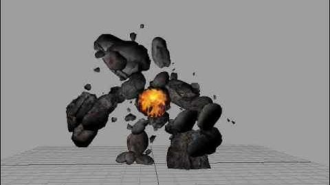 Thardus Boss animation