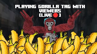 Playing gorilla tag  playing with viewers trying to hit 6k [LIVE🔴]