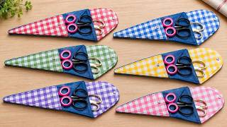 How I Sew a Quick Scissors Holder in Just 15 Minutes
