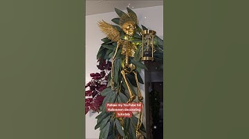 Halloween decorating tutorials up on YouTube! Decorate with me!