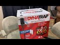 Dynatrap 3 insect trap 1/2 acre 2000 square meters attract kill mosquitoes biting flies wasps nosee