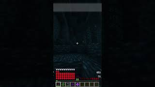 La DIMENSION del WARDEN es..... ⚔️😈 |  ZYNXCRAFT #shorts #minecraft #gameplay #clips