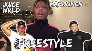 JUICE JUST MADE 3 SONGS IN 13 MINUTES!! | Juice WRLD: Juice X Makonnen Freestyles Reaction