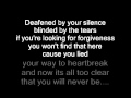 You Will Never Be - By Julia Sheer - With Lyrics