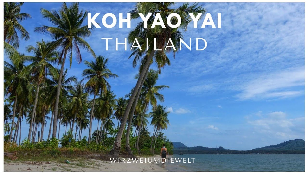 WELTREISE-VLOG#087 Strandspaziergang auf Koh Yao Yai