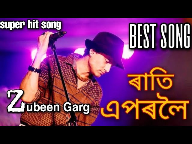 Rati aporoloi // Zubeen Garg // best song 👍 old Bihu || class=