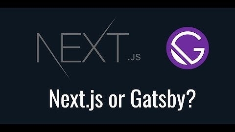 When Should You Use Gatsby?