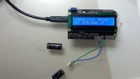 Lesson 14 - Arduino Capacitor Meter