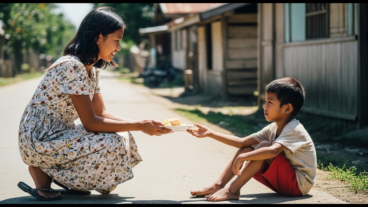 Dalagang Nagpakain sa Pulubing Bata, Biglang Binago ng Mamahaling Kotse ang Buhay Niya!
