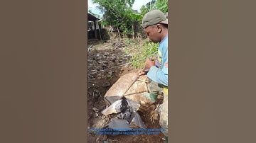 Smart Stone Splitting: One-Hammer Technique Revealed!​