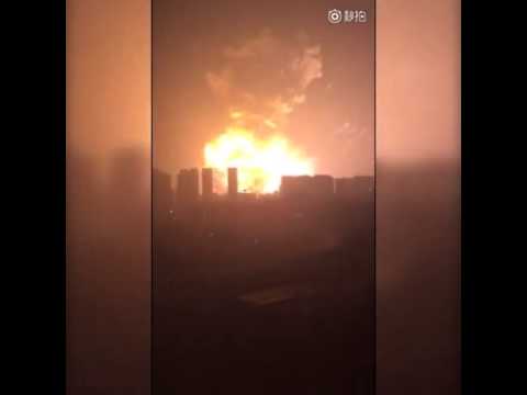Video: Katastrofe i Kina. Eksplosjoner 12. august 2015